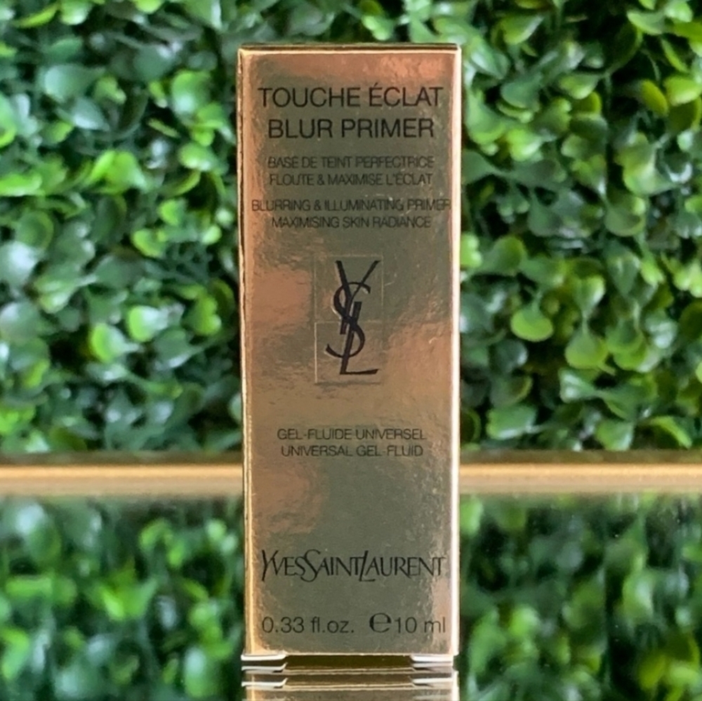 YSL Touche Eclat Blur Primer GOLD | NEW | Travel Sz 10mL | Yves Saint Laurent
